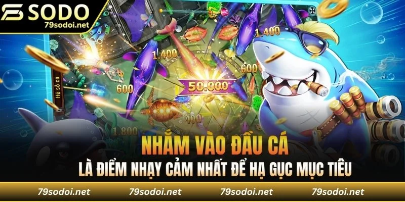 Đầu là điểm nhạy cảm nhất để hạ gục mục tiêu