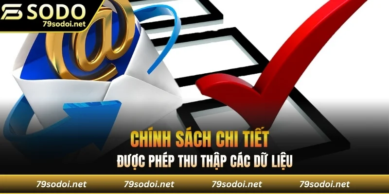 Được phép thu thập các dữ liệu