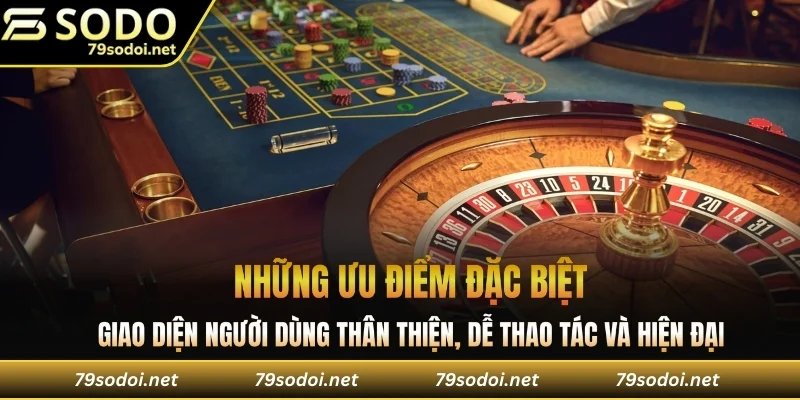 Giao diện người dùng thân thiện, dễ thao tác và hiện đại