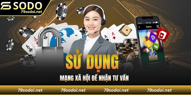 Sử dụng mạng xã hội để nhận tư vấn nhanh chóng