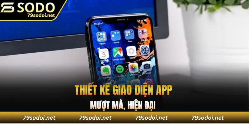 Thiết kế giao diện app nhà cái mượt mà, hiện đại