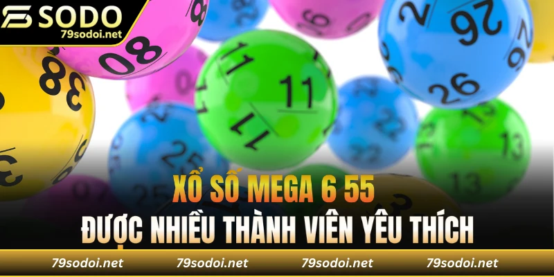 Xổ số Mega 6/55 được nhiều thành viên tham gia
